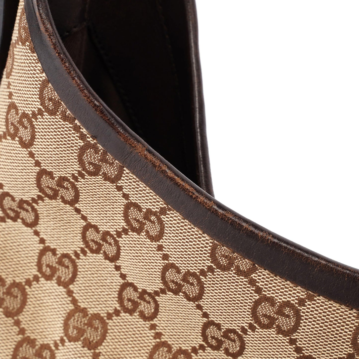 106242 Beige GG Hobo Shoulder Bag