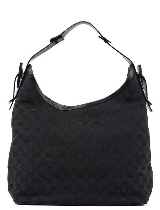 106242 Black GG Shoulder Bag