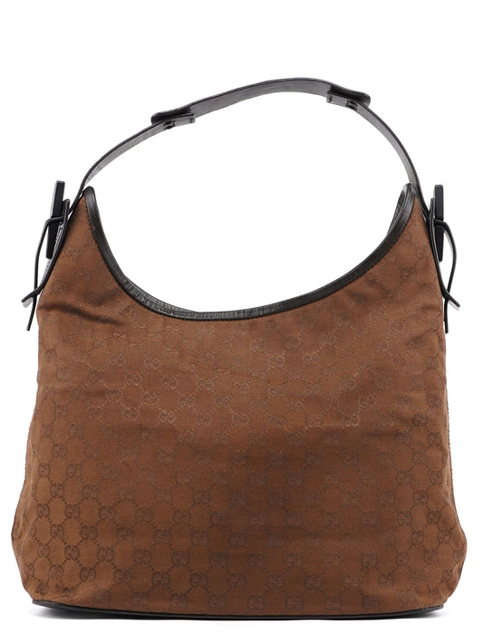 106242 Brown GG Hobo Shoulder Bag