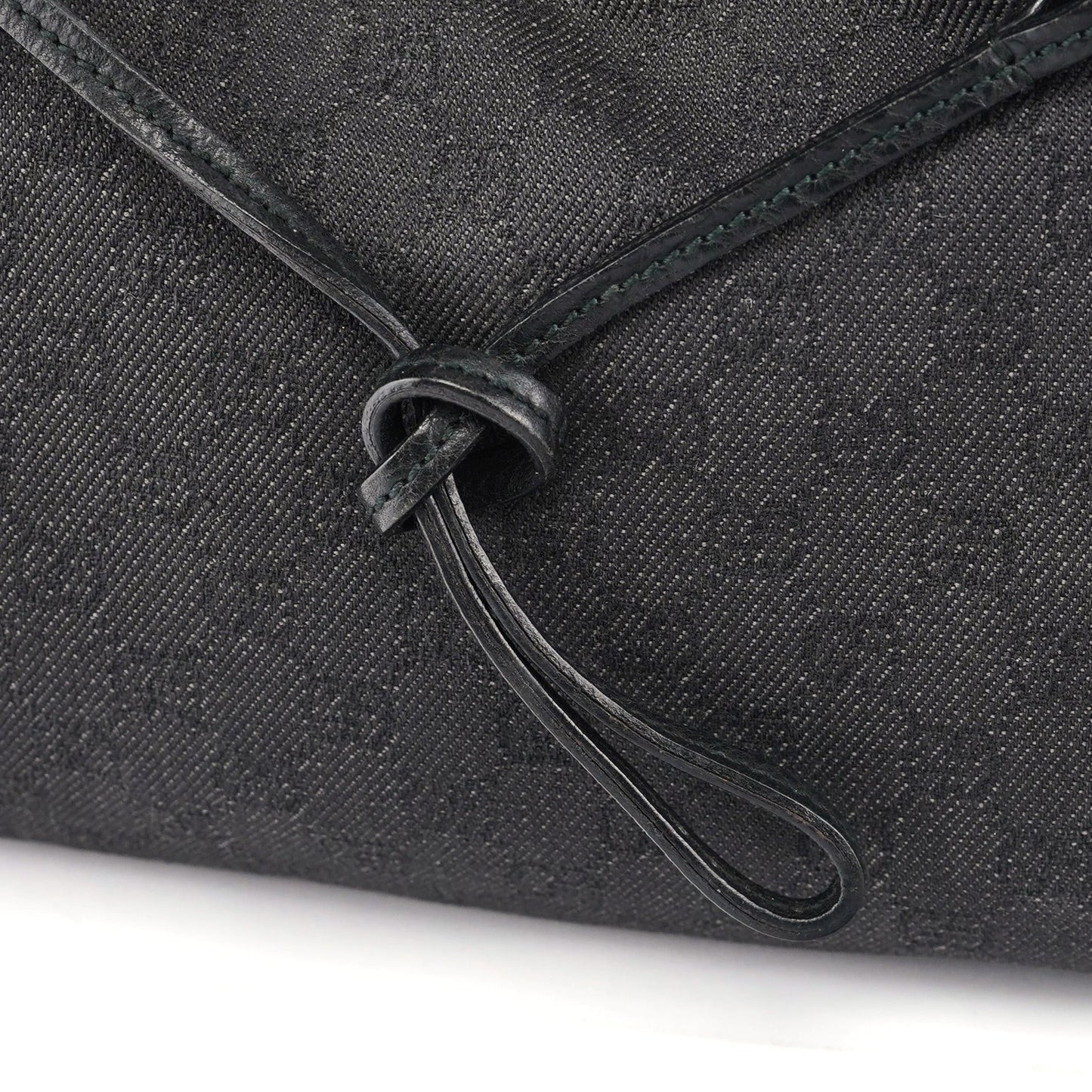 109175 Anthracite GG Horsebit Shoulder Bag