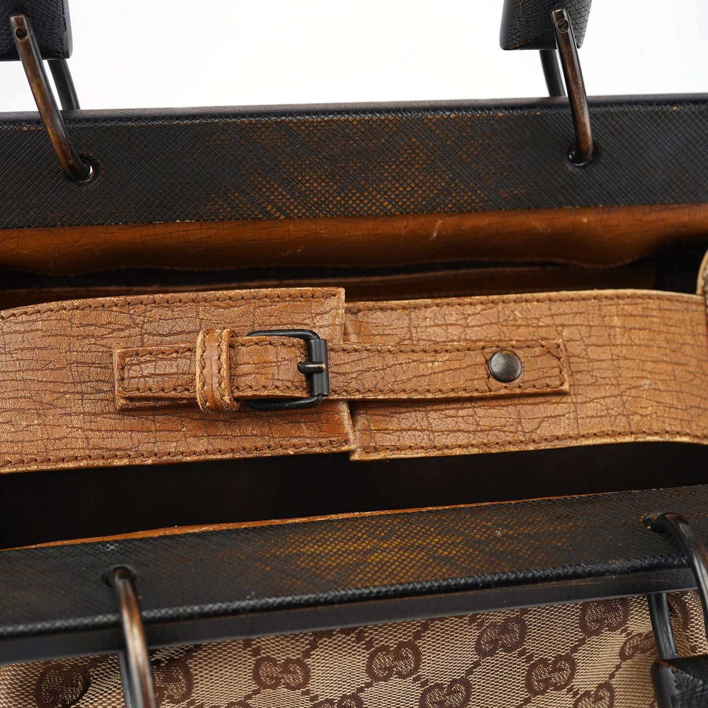 112683 Beige GG Doctor Bag