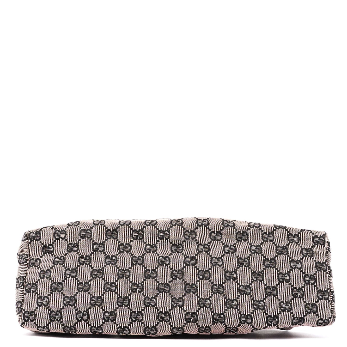 112683 Beige GG Wood Handle Bag