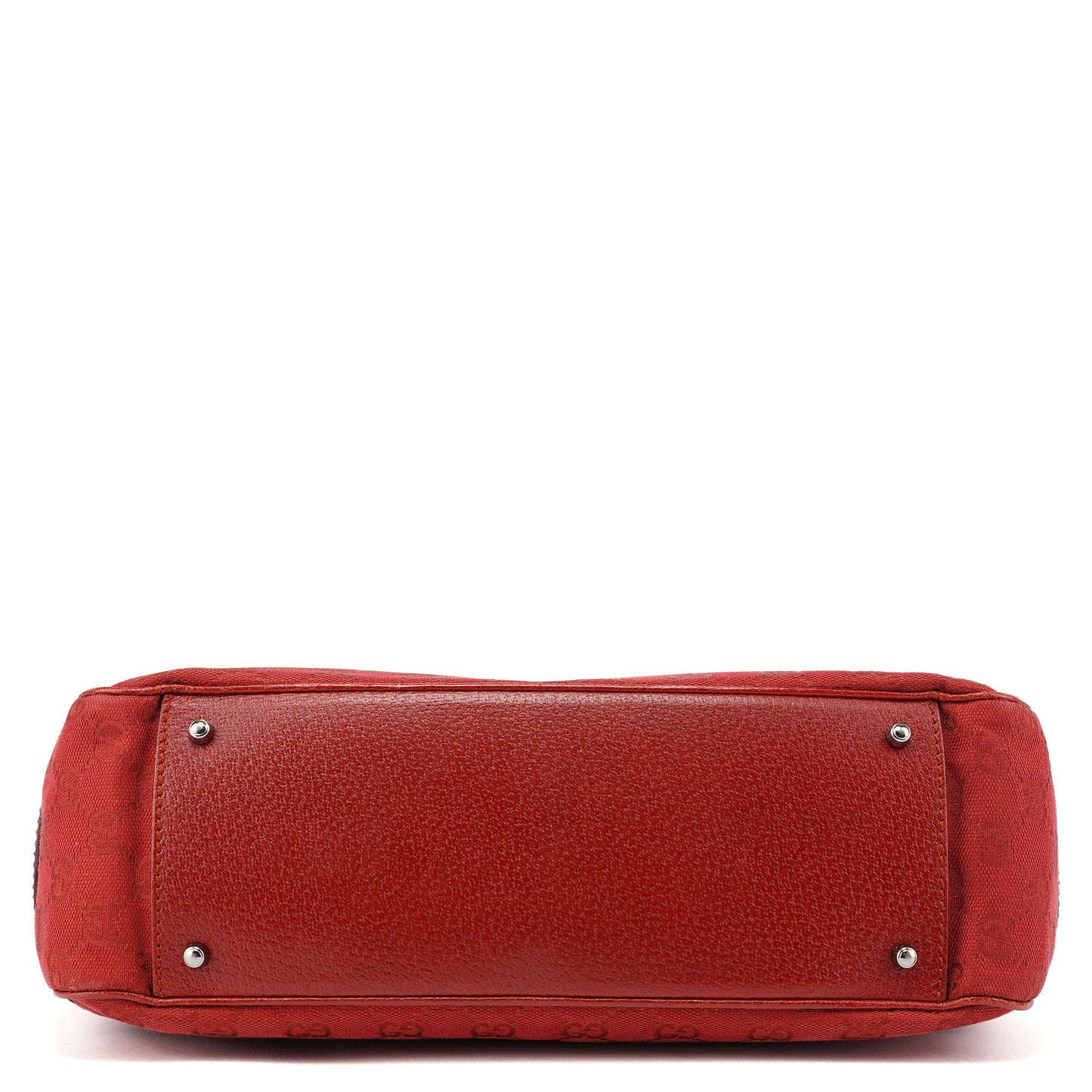 113011 Red GG Tote Bag