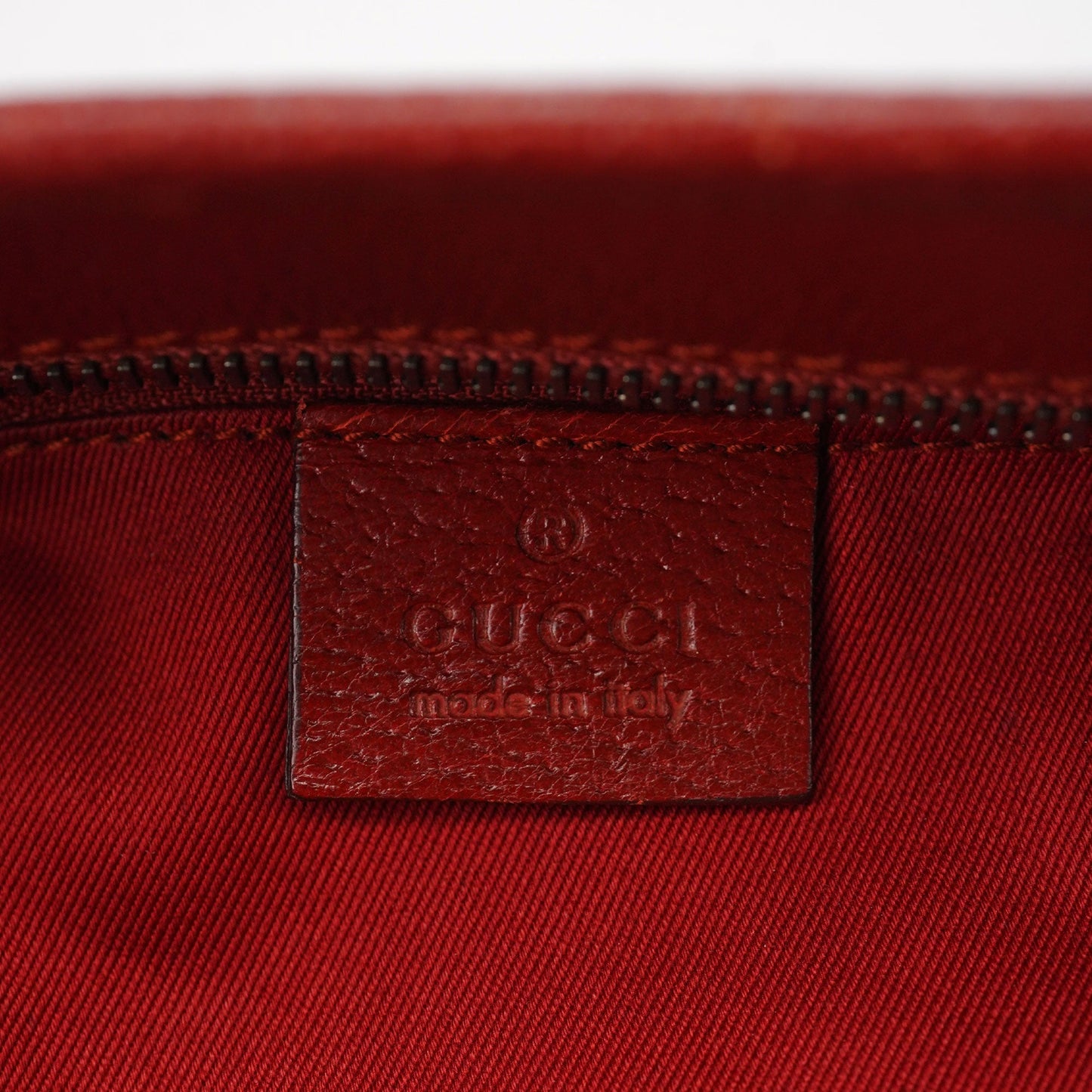 113011 Red GG Tote Bag