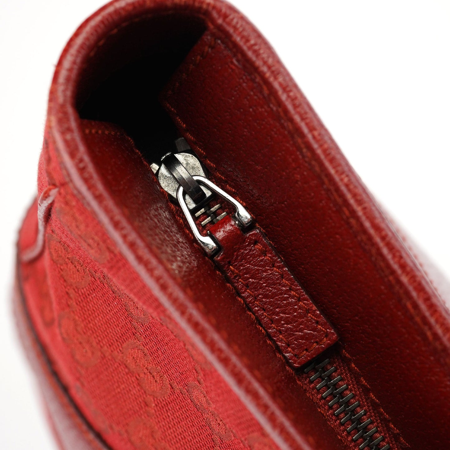 113011 Red GG Tote Bag