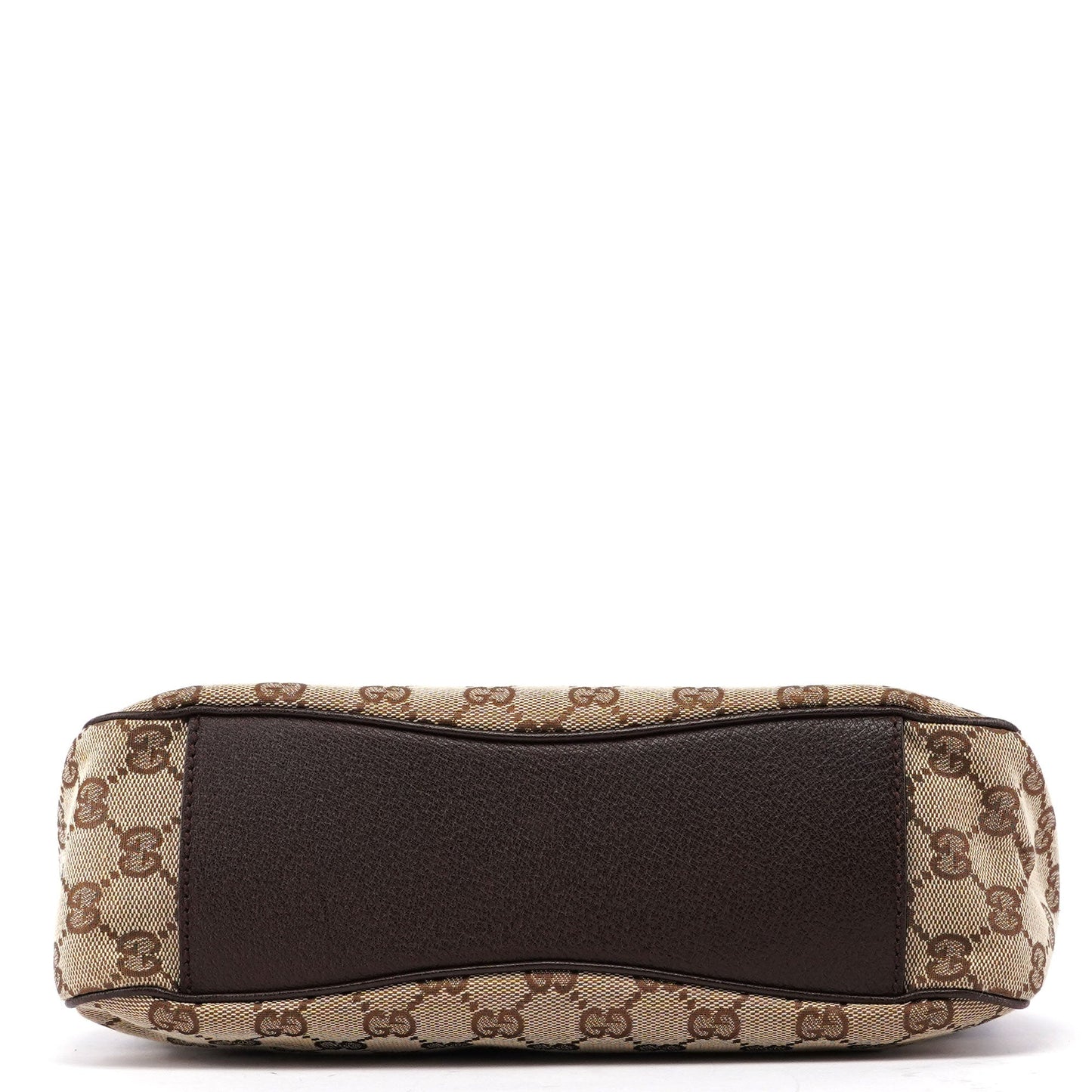 113012 Beige Brown GG Shoulder Bag