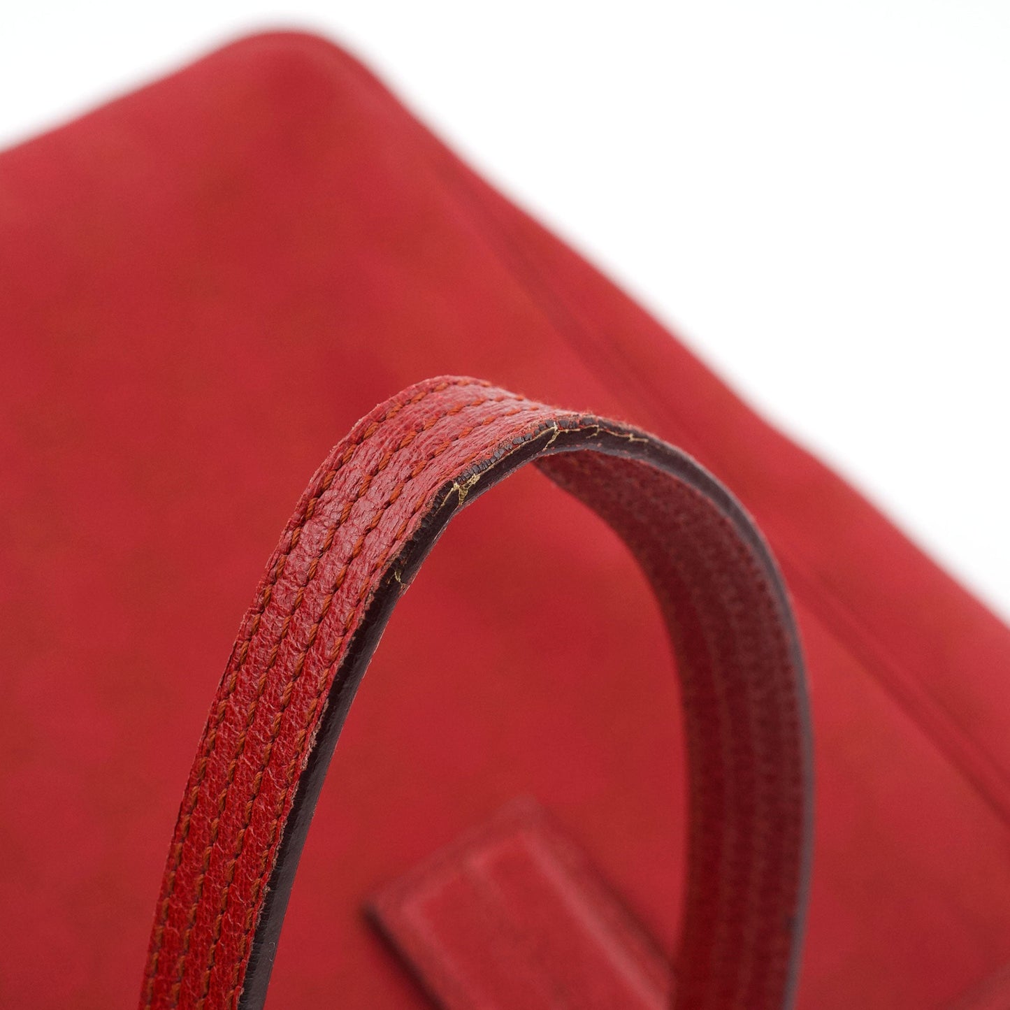 113017 Red GG Tote Bag