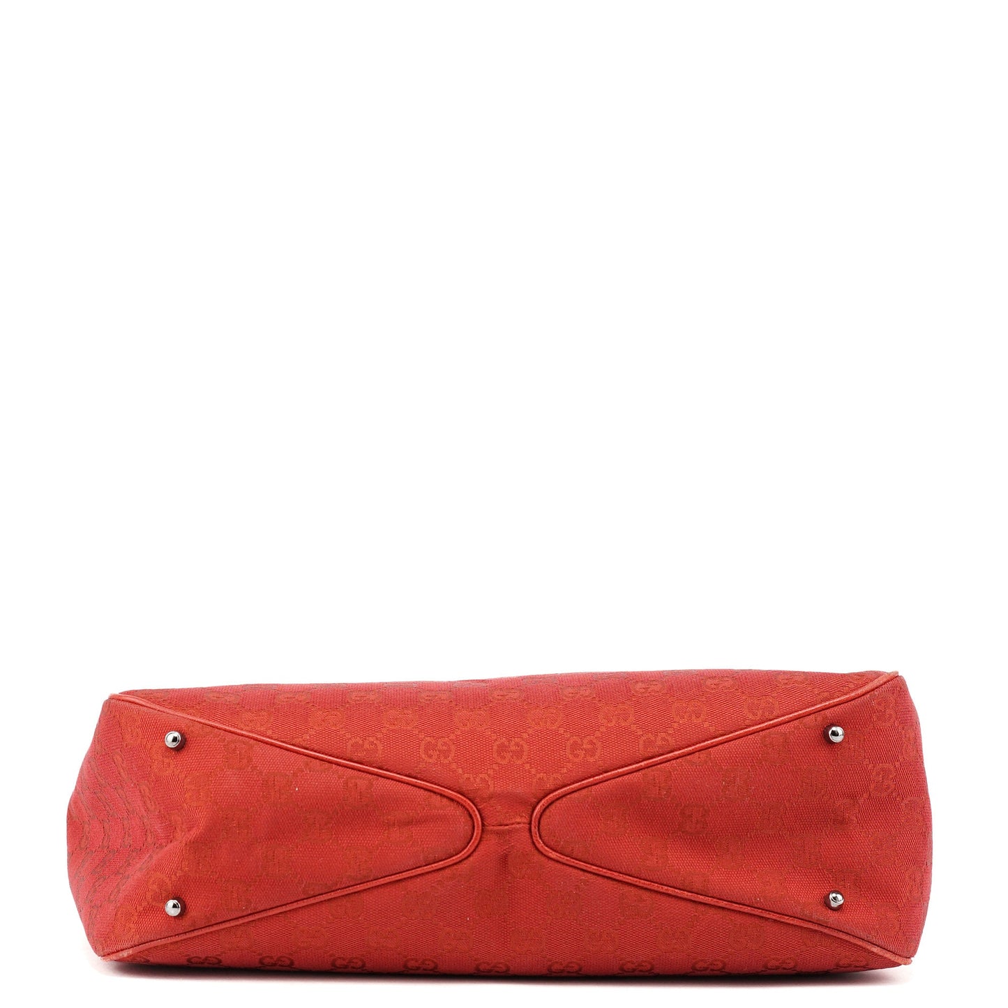 113017 Red GG Tote Bag