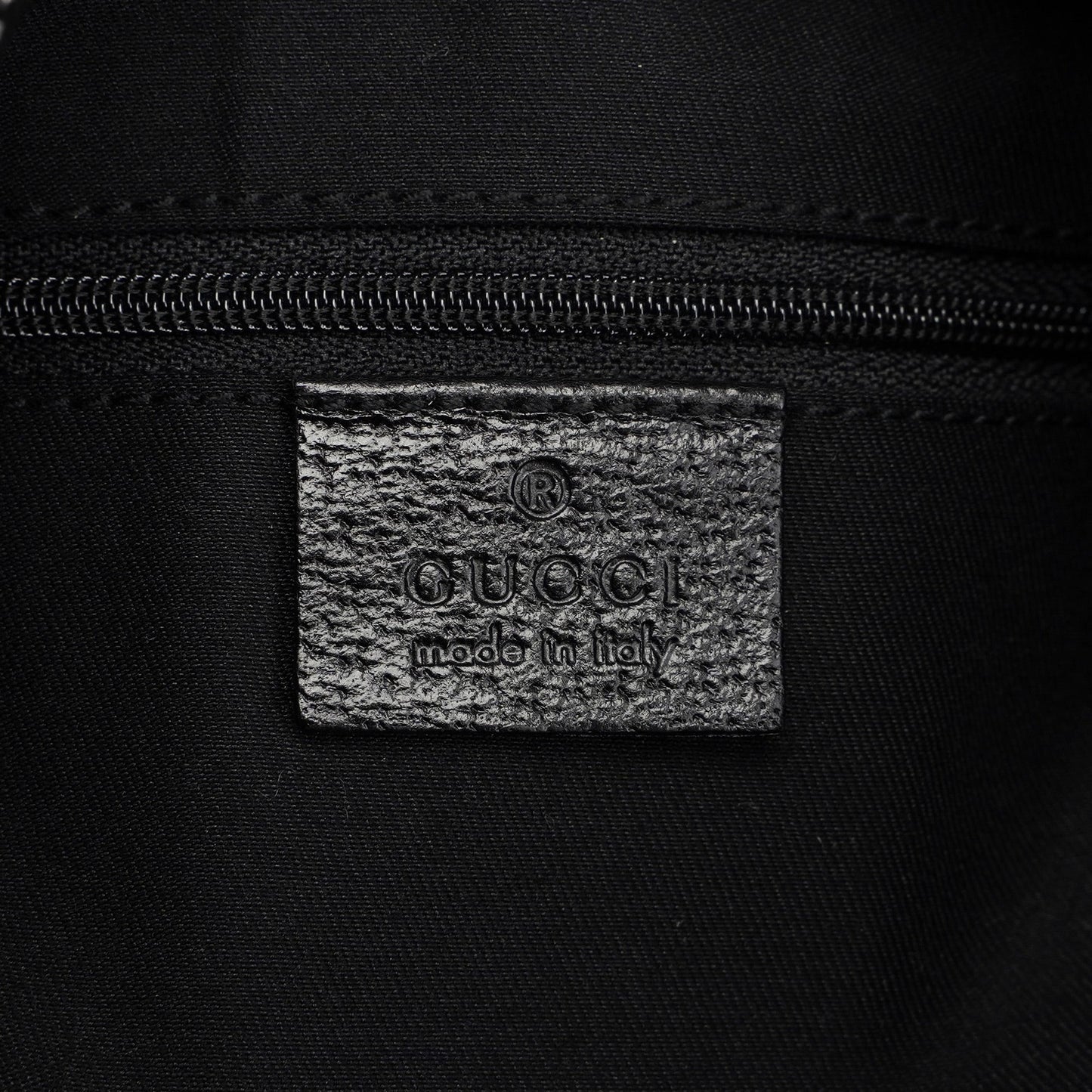 115003 Black GG Shoulder Bag