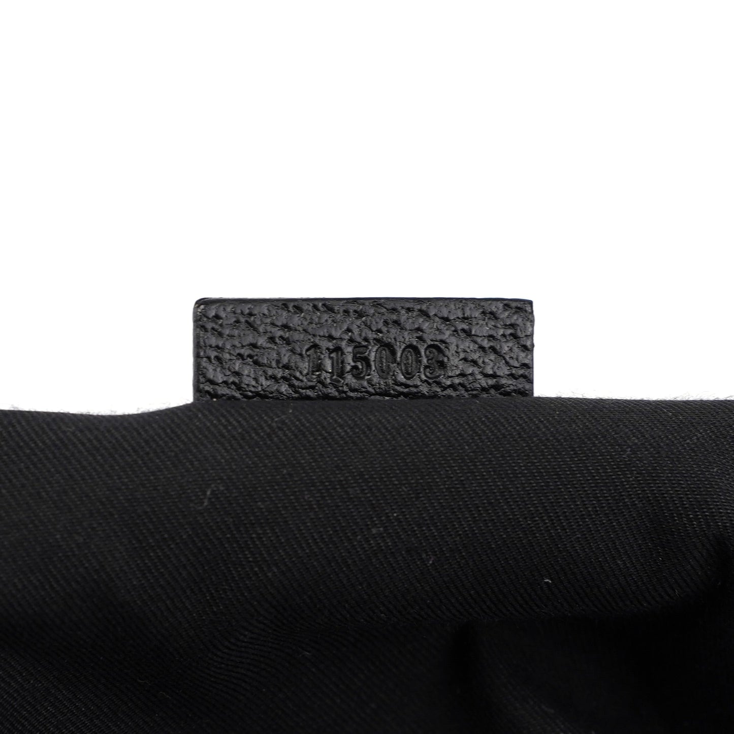 115003 Black GG Shoulder Bag