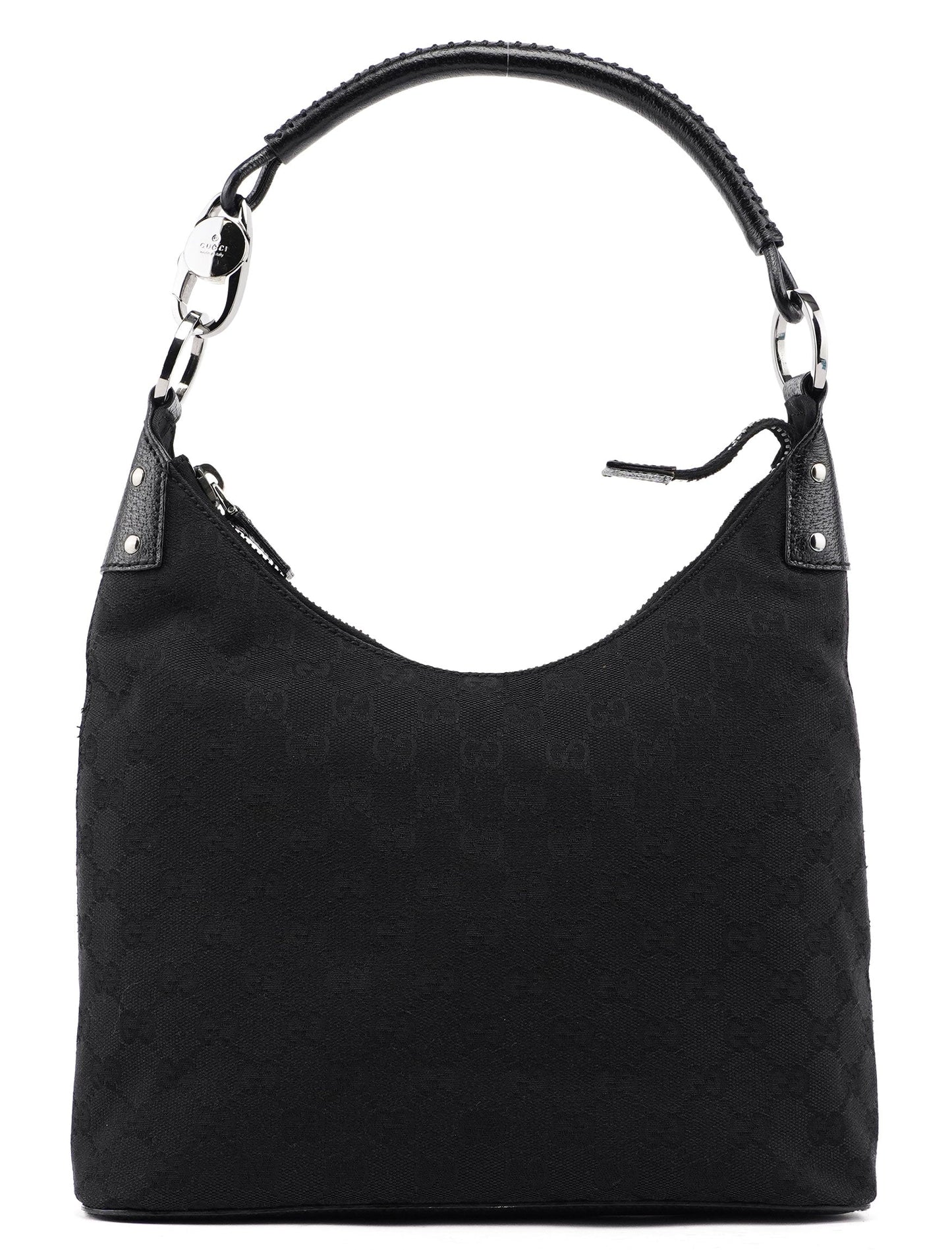 115003 Black GG Shoulder Bag