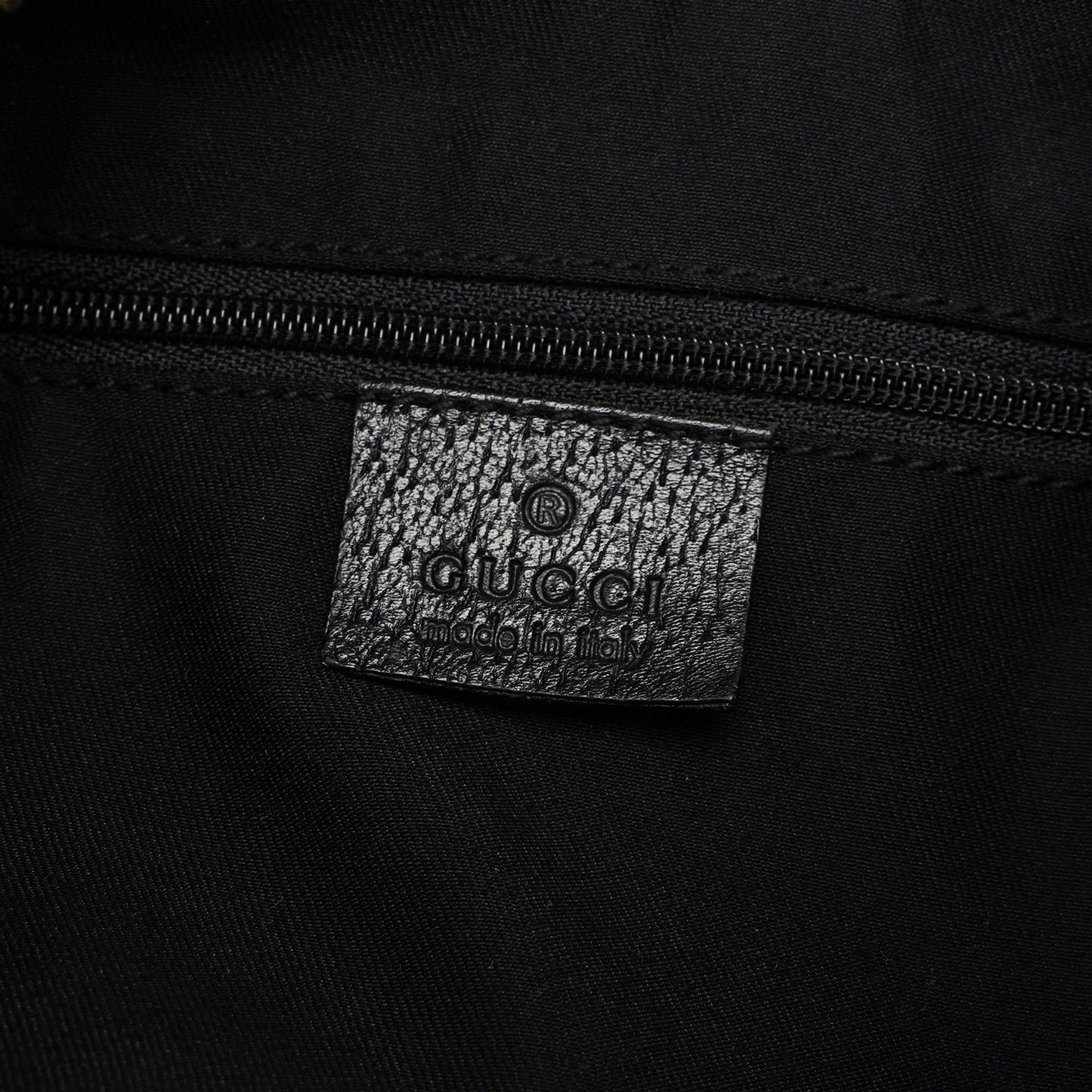 115003 Black Leather Shoulder Bag