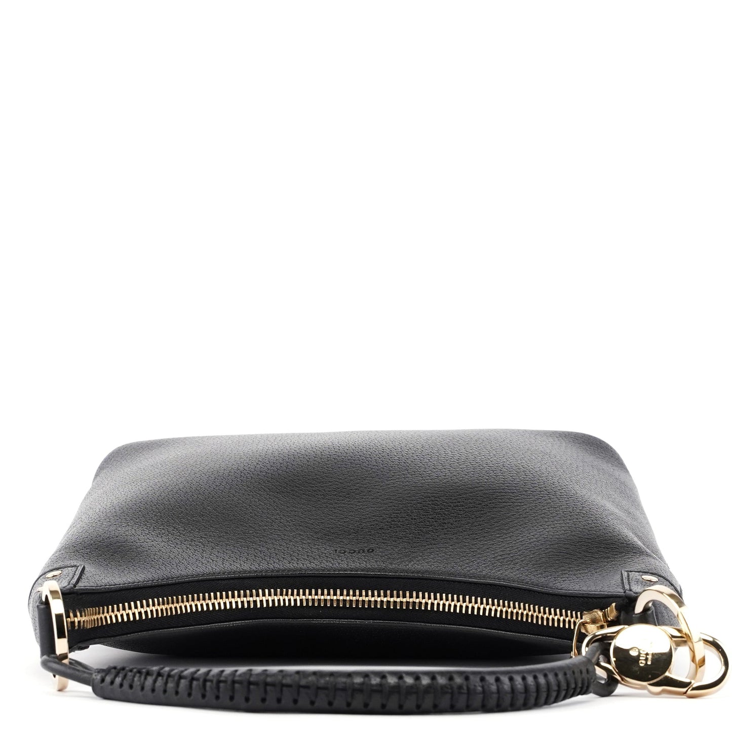 115003 Black Pebble Leather Shoulder Bag