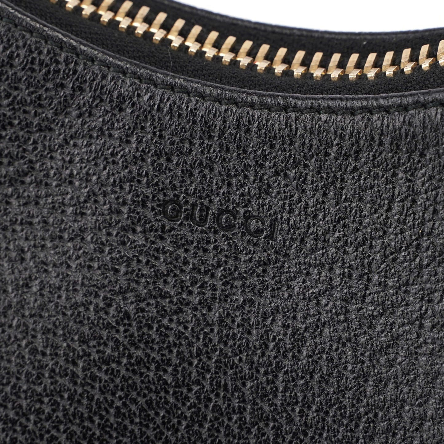 115003 Black Pebble Leather Shoulder Bag