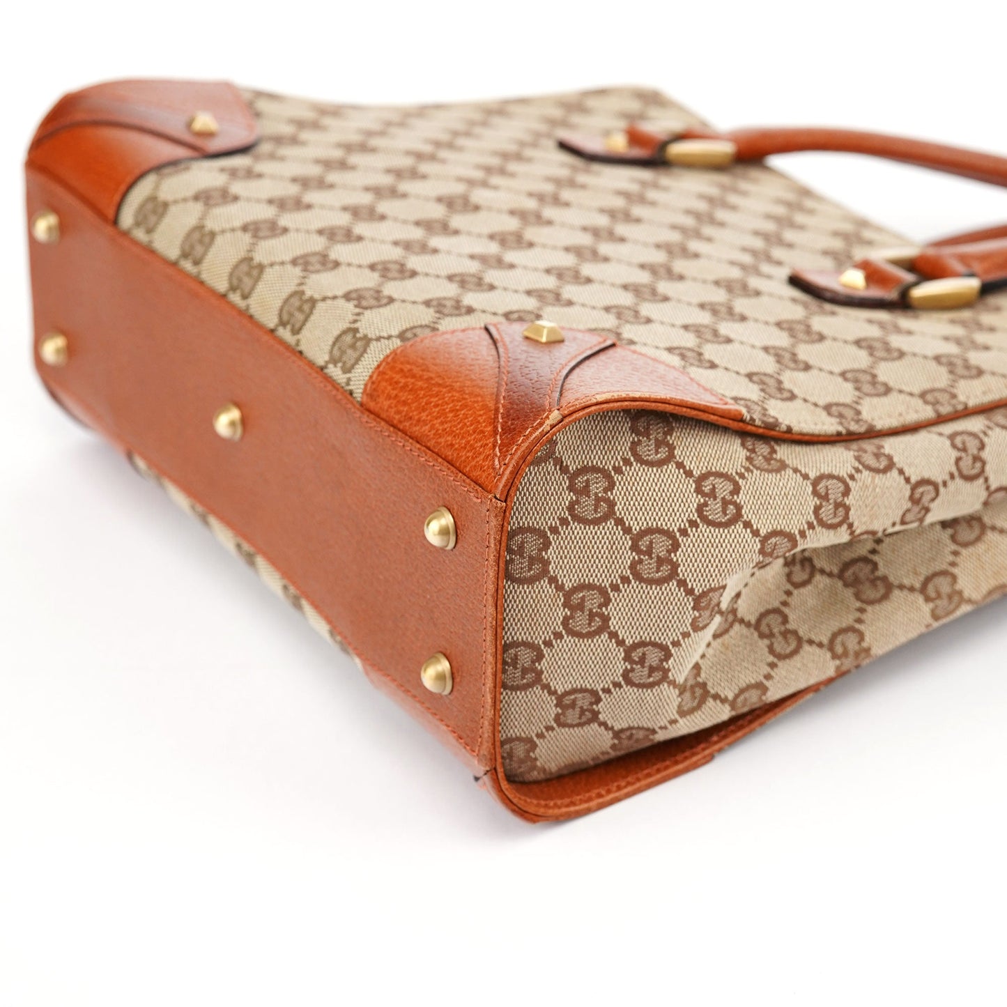 120895 Beige Brown GG Tote Bag