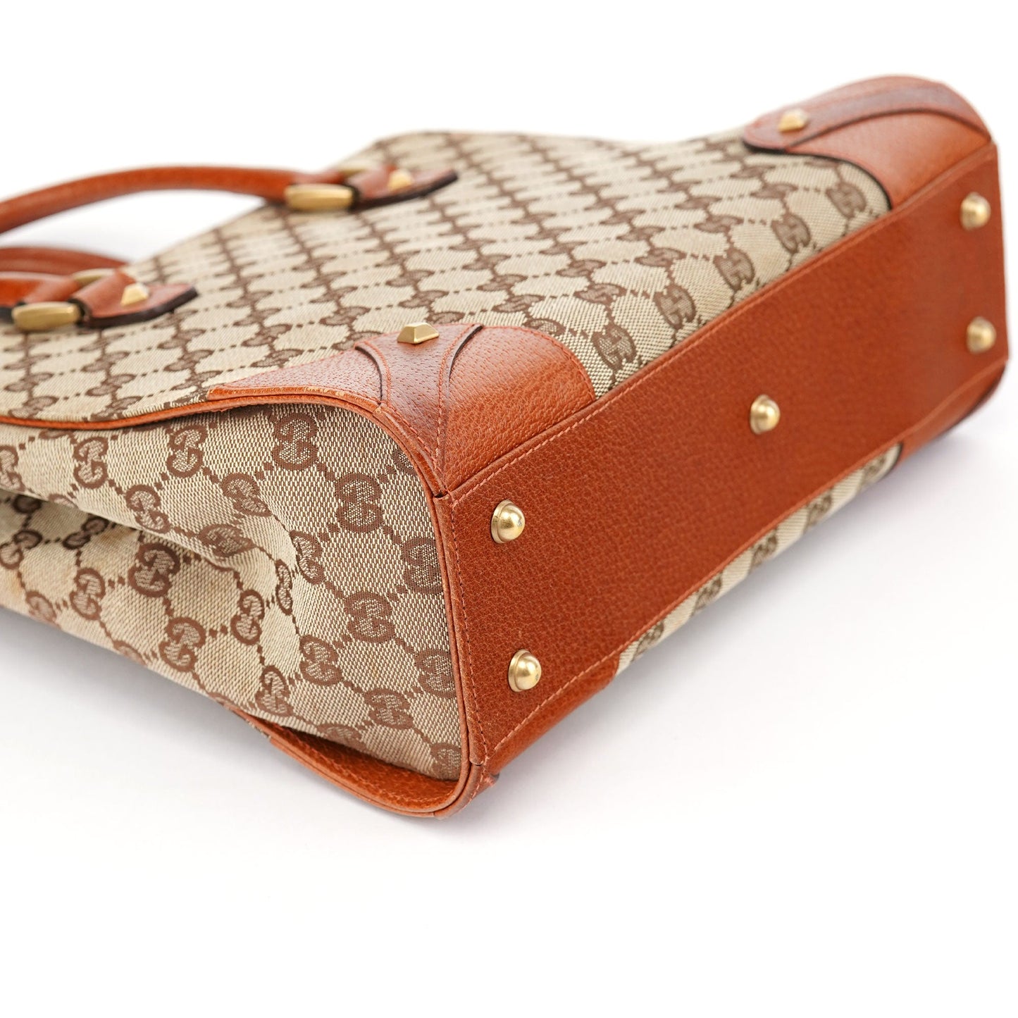 120895 Beige Brown GG Tote Bag