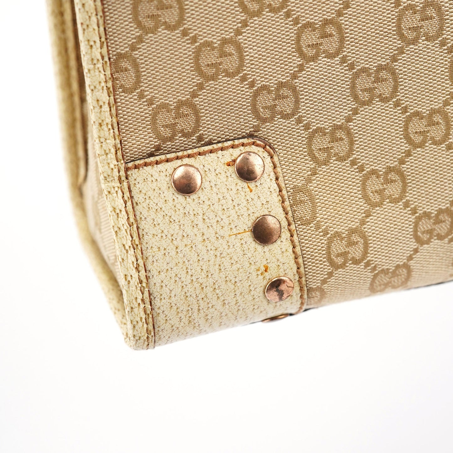 124261 Beige GG Tote Bag