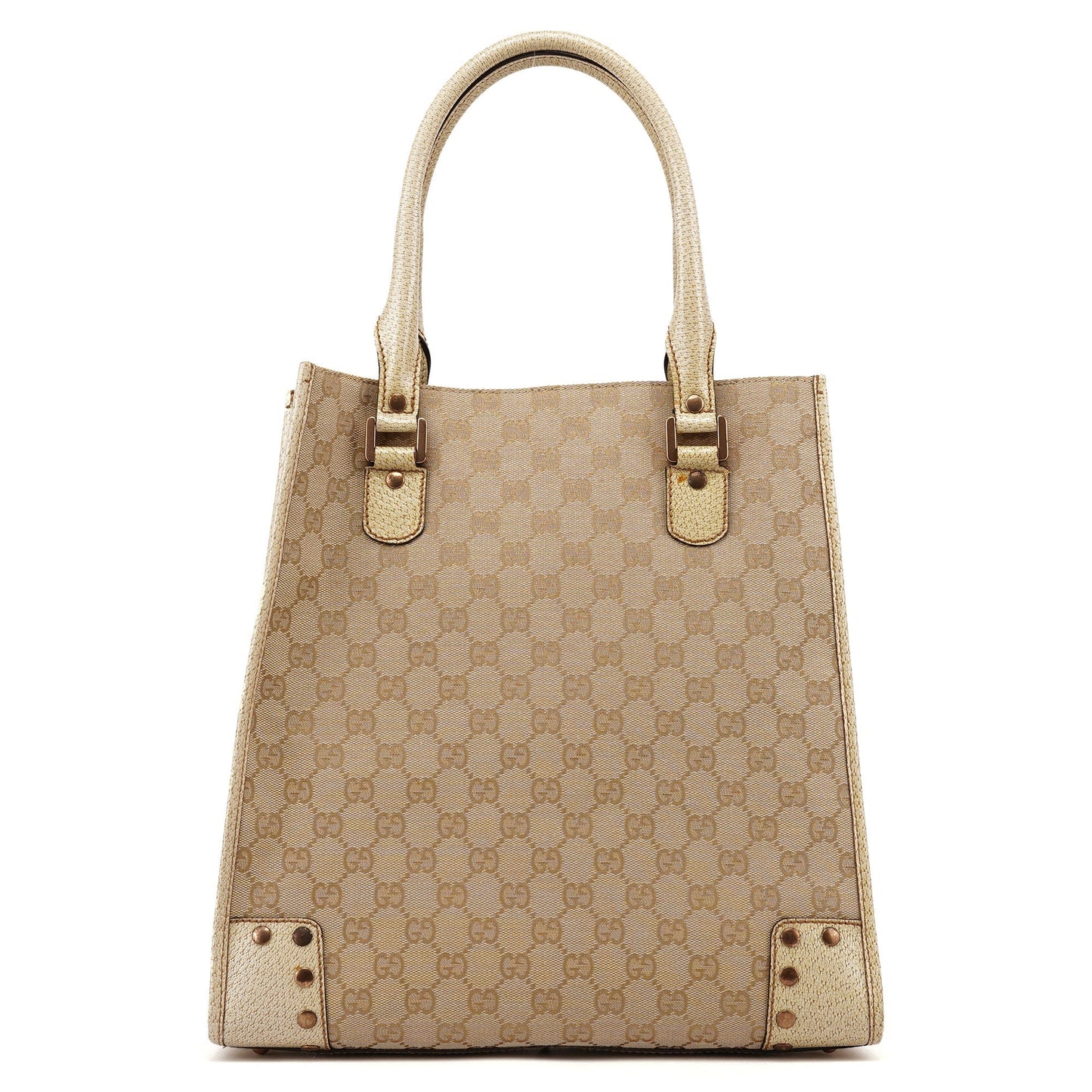 124261 Beige GG Tote Bag