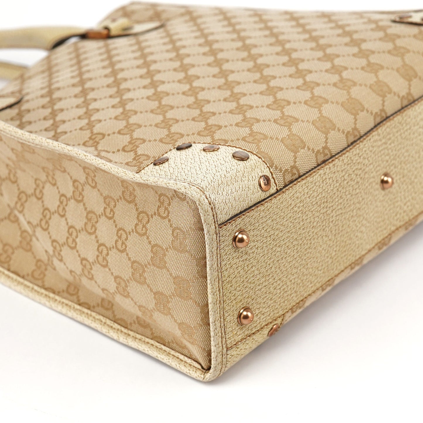 124261 Beige GG Tote Bag