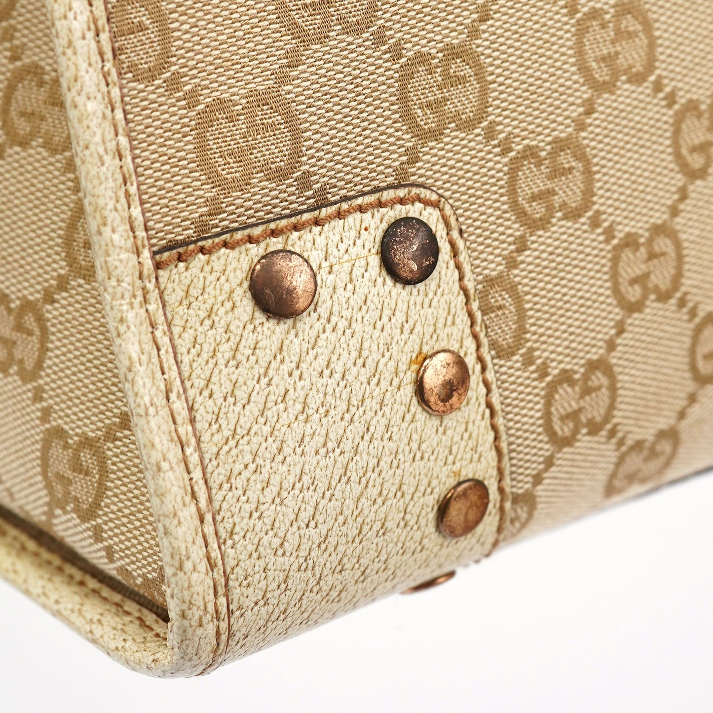 124261 Beige GG Tote Bag