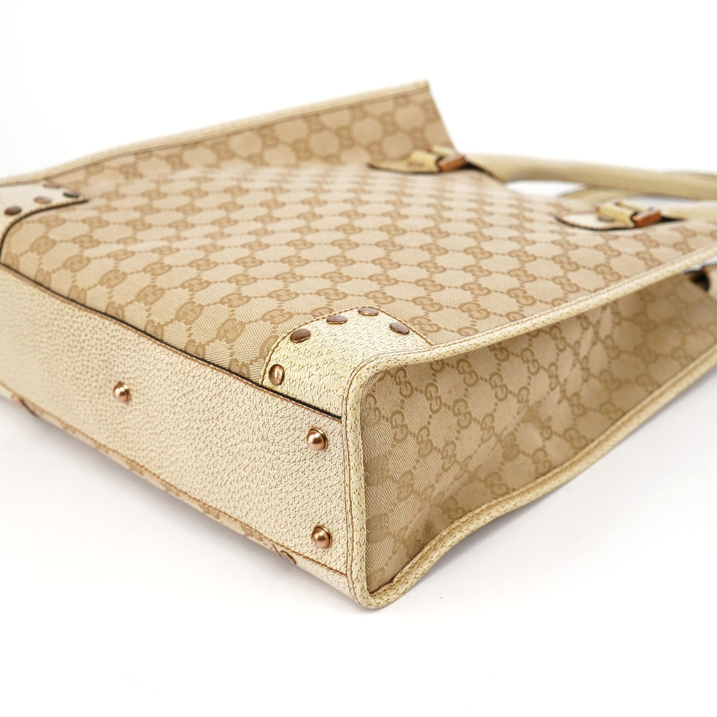 124261 Beige GG Tote Bag