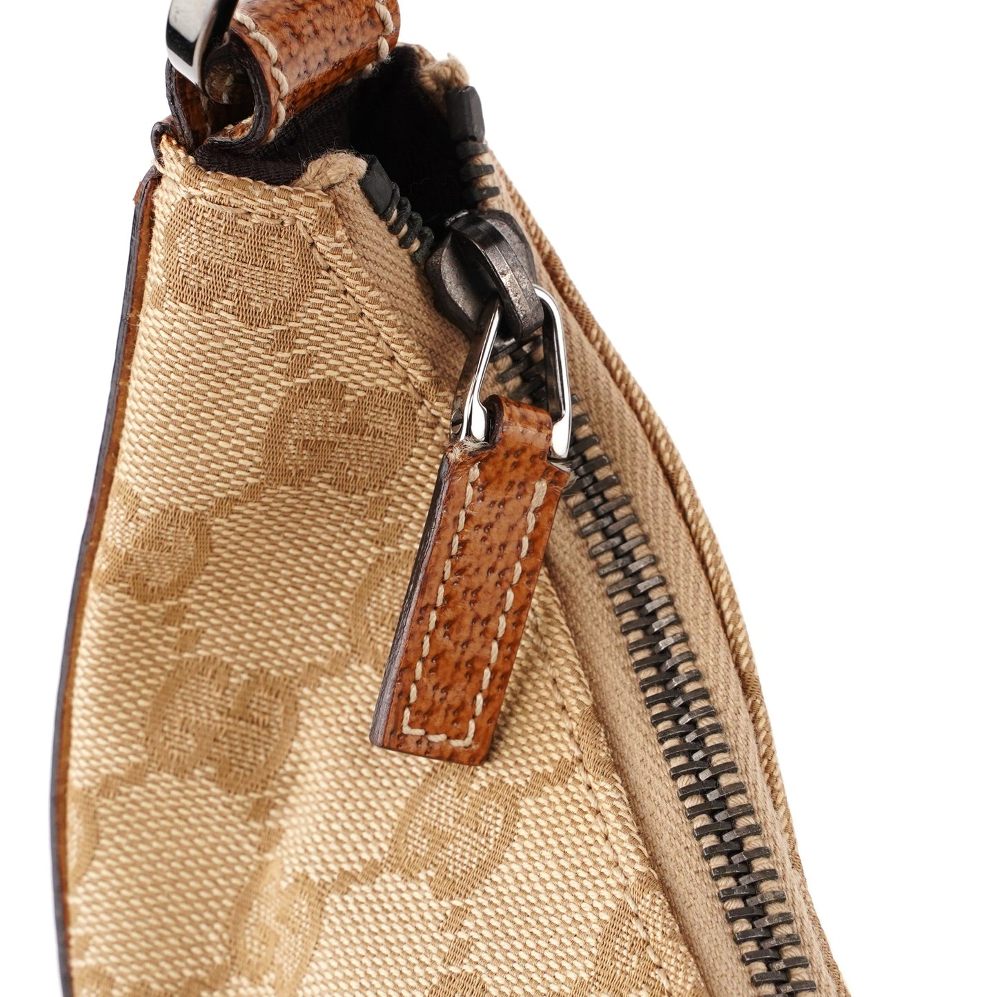 124357 Beige GG Hobo Shoulder Bag