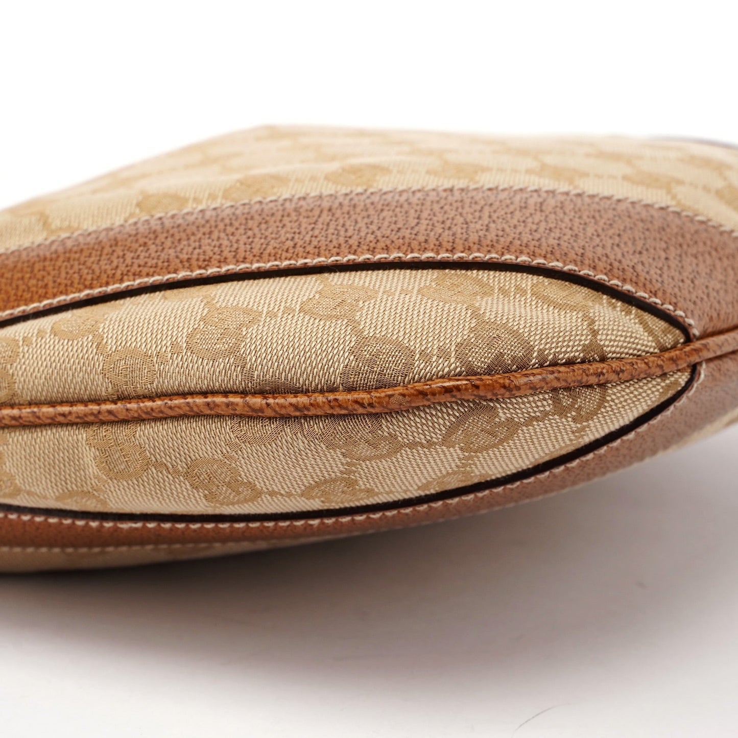 124357 Beige GG Hobo Shoulder Bag