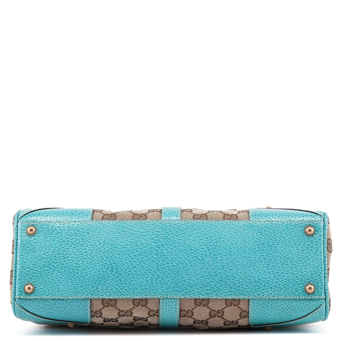 124407 Beige Turquoise GG Jackie Shoulder Bag