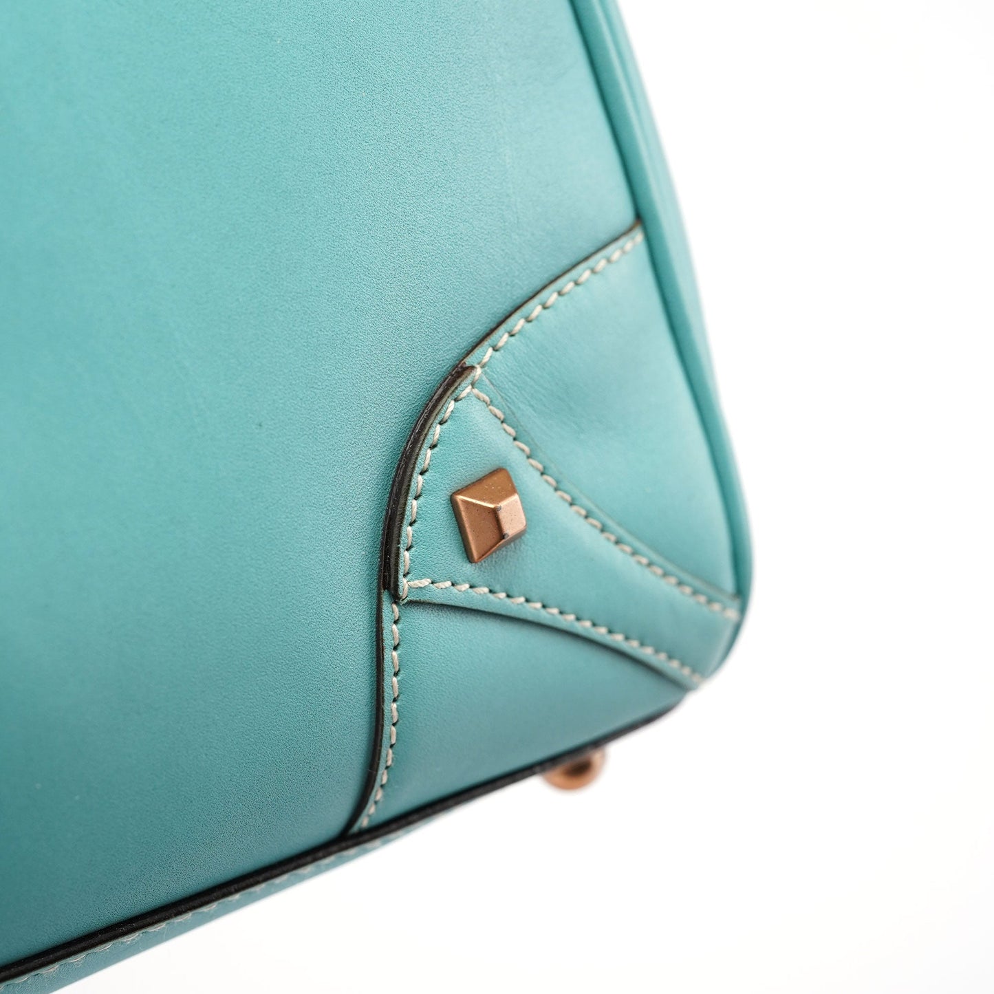 124409 Baby Blue Leather GG Jackie Shoulder Bag