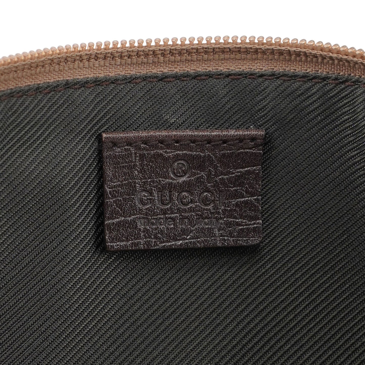 141809 Beige GG Boat Pochette