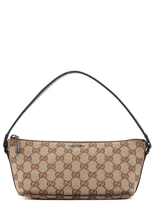 141809 Beige GG Boat Pochette