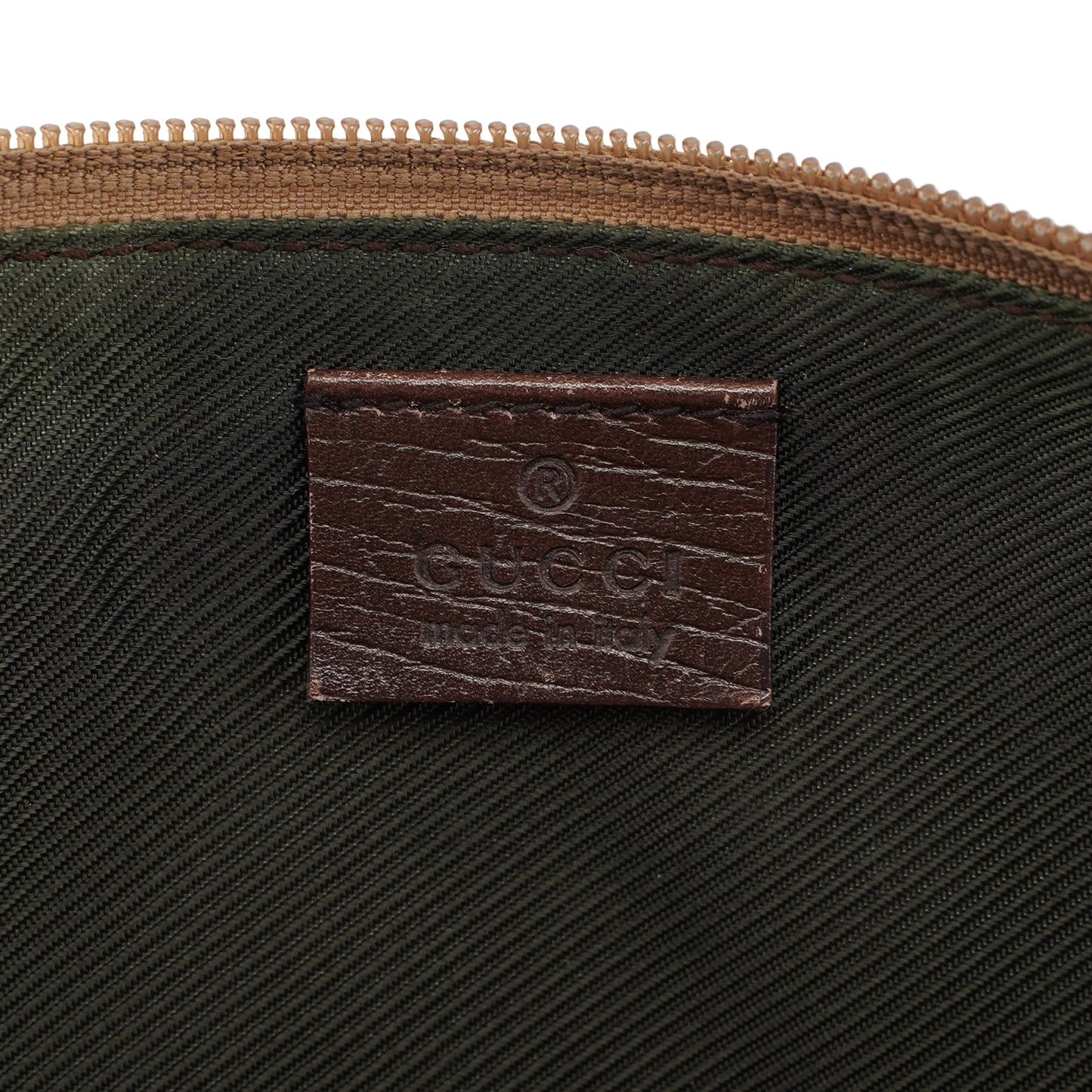 141809 Beige GG Boat Pochette