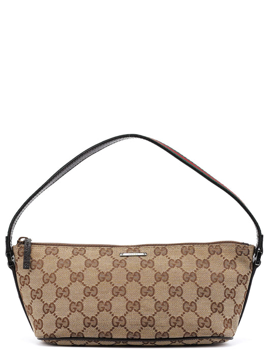141809 Beige GG Boat Pochette