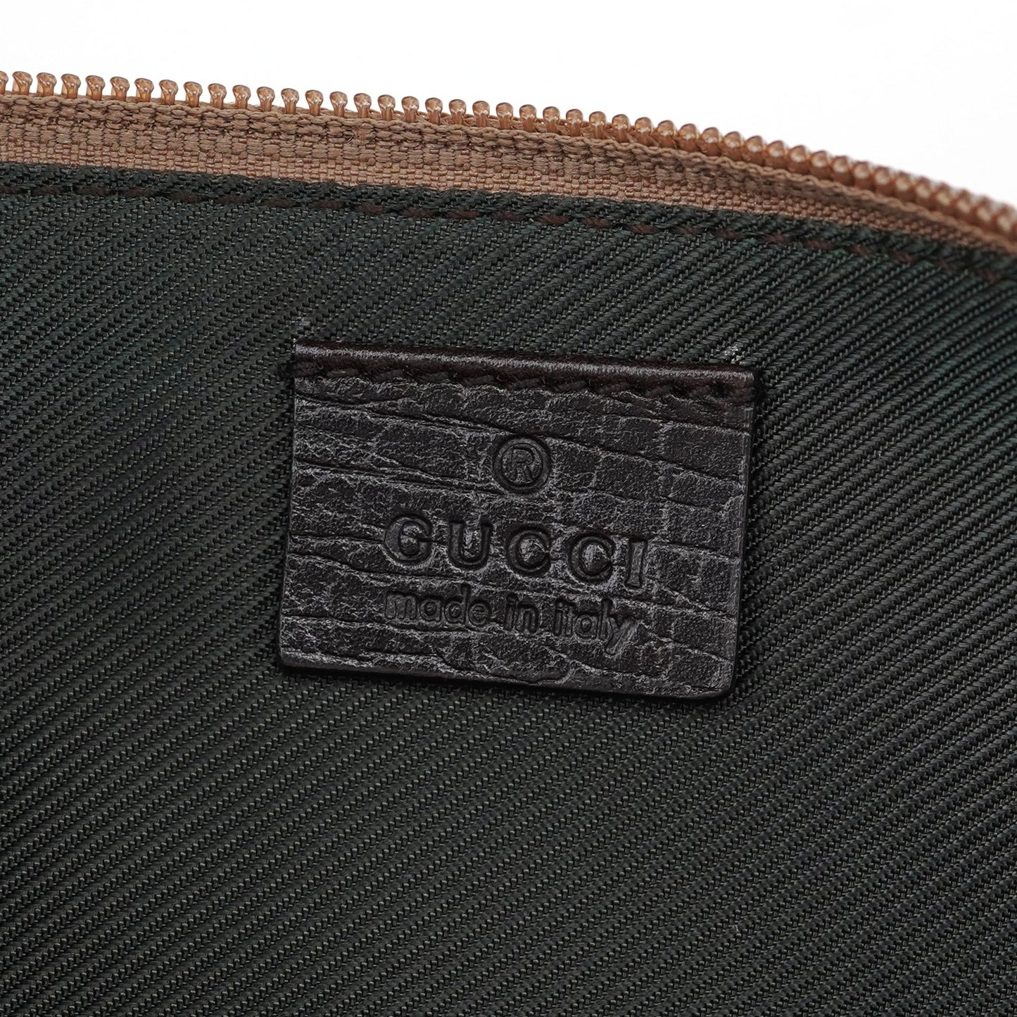 141809 Beige GG Boat Pochette