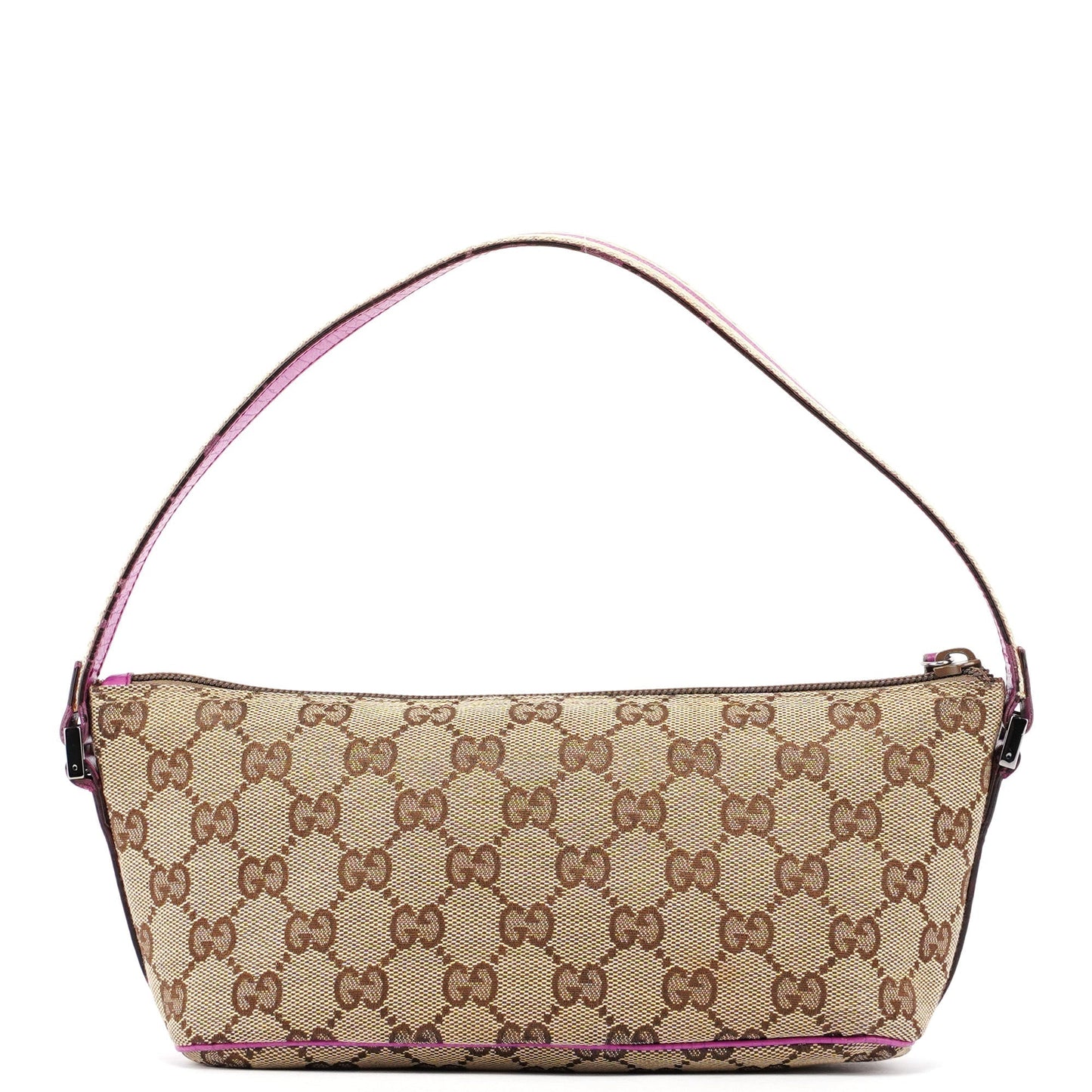 141809 Beige Pink GG Boat Pochette