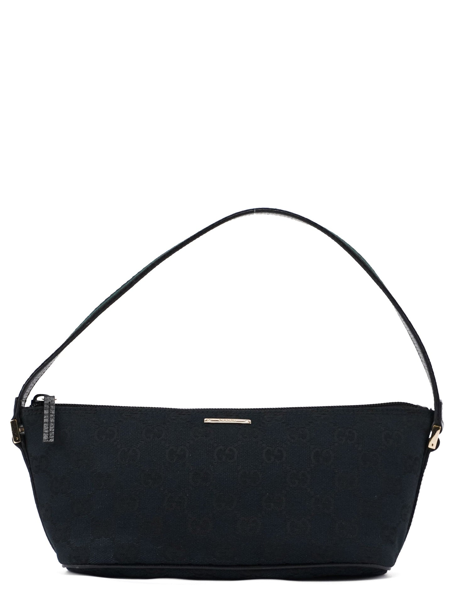 141809 Black GG Boat Pochette