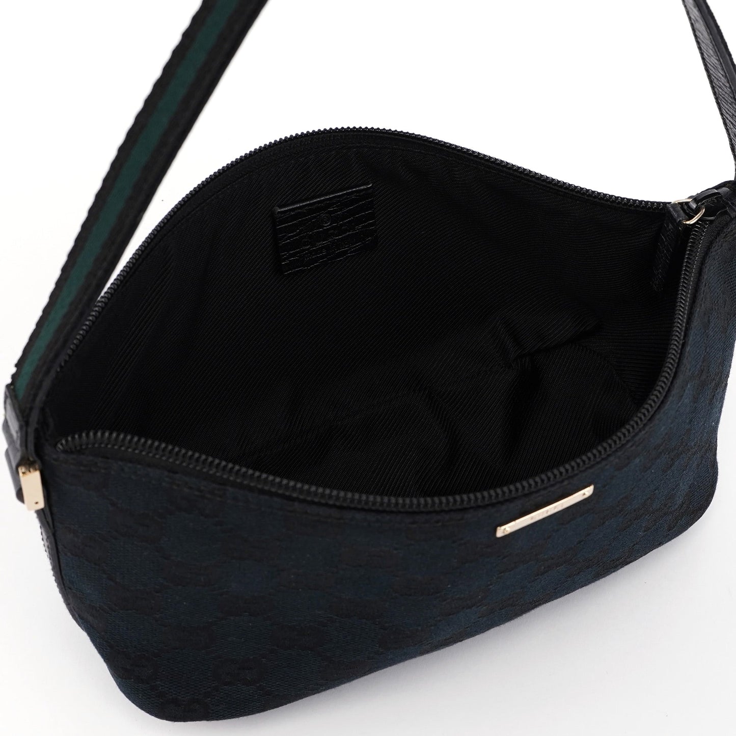 141809 Black GG Boat Pochette