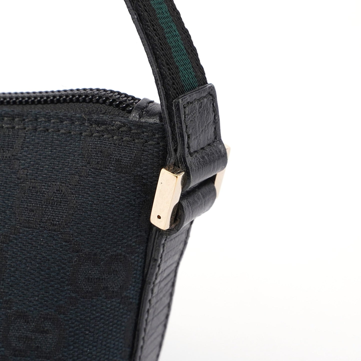 141809 Black GG Boat Pochette