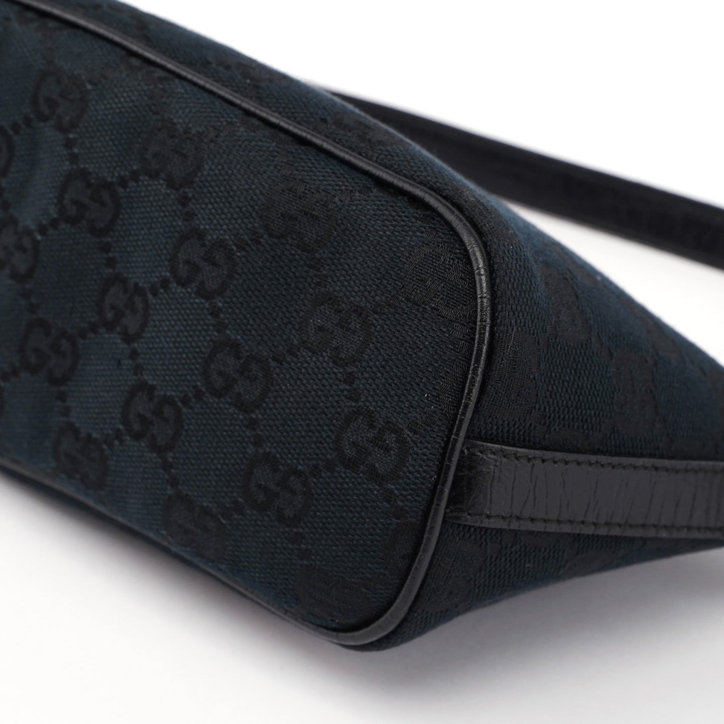 141809 Black GG Boat Pochette