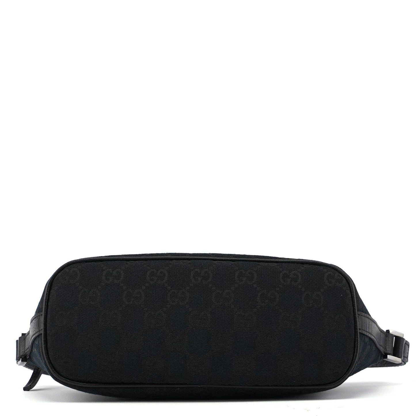 141809 Black GG Boat Pochette Bag