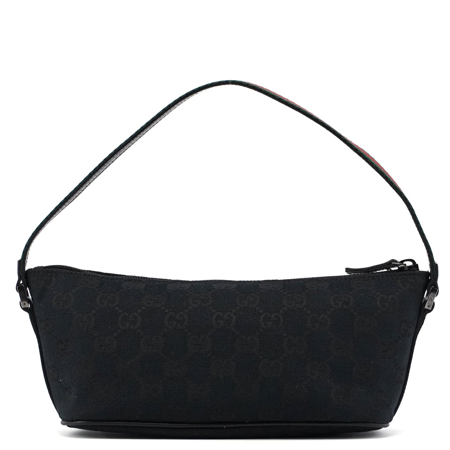 141809 Black GG Boat Pochette Bag