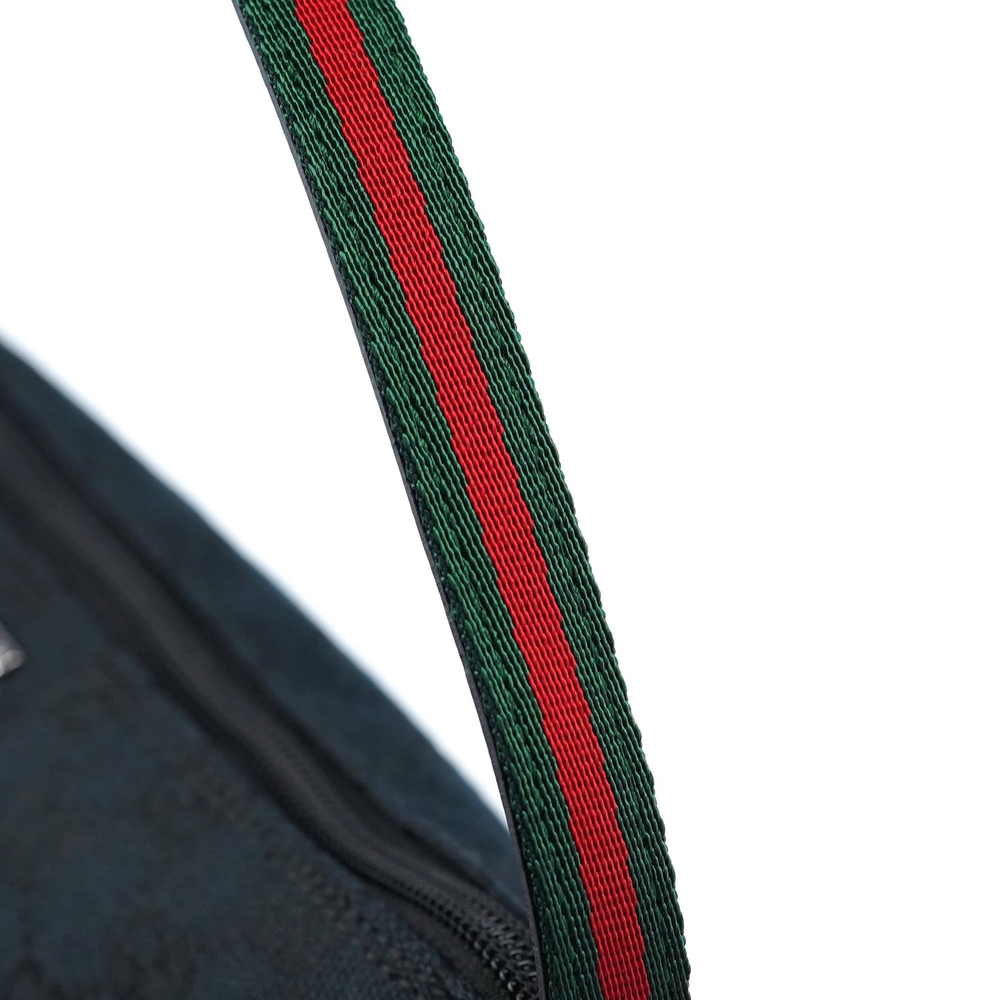 141809 Black GG Boat Pochette Bag