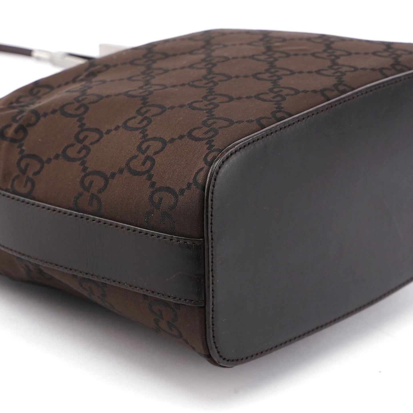 142022 Brown GG Monogram Shoulder Bag