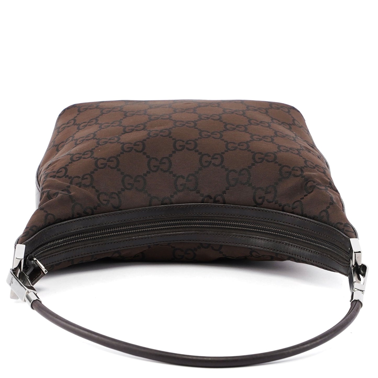 142022 Brown GG Monogram Shoulder Bag
