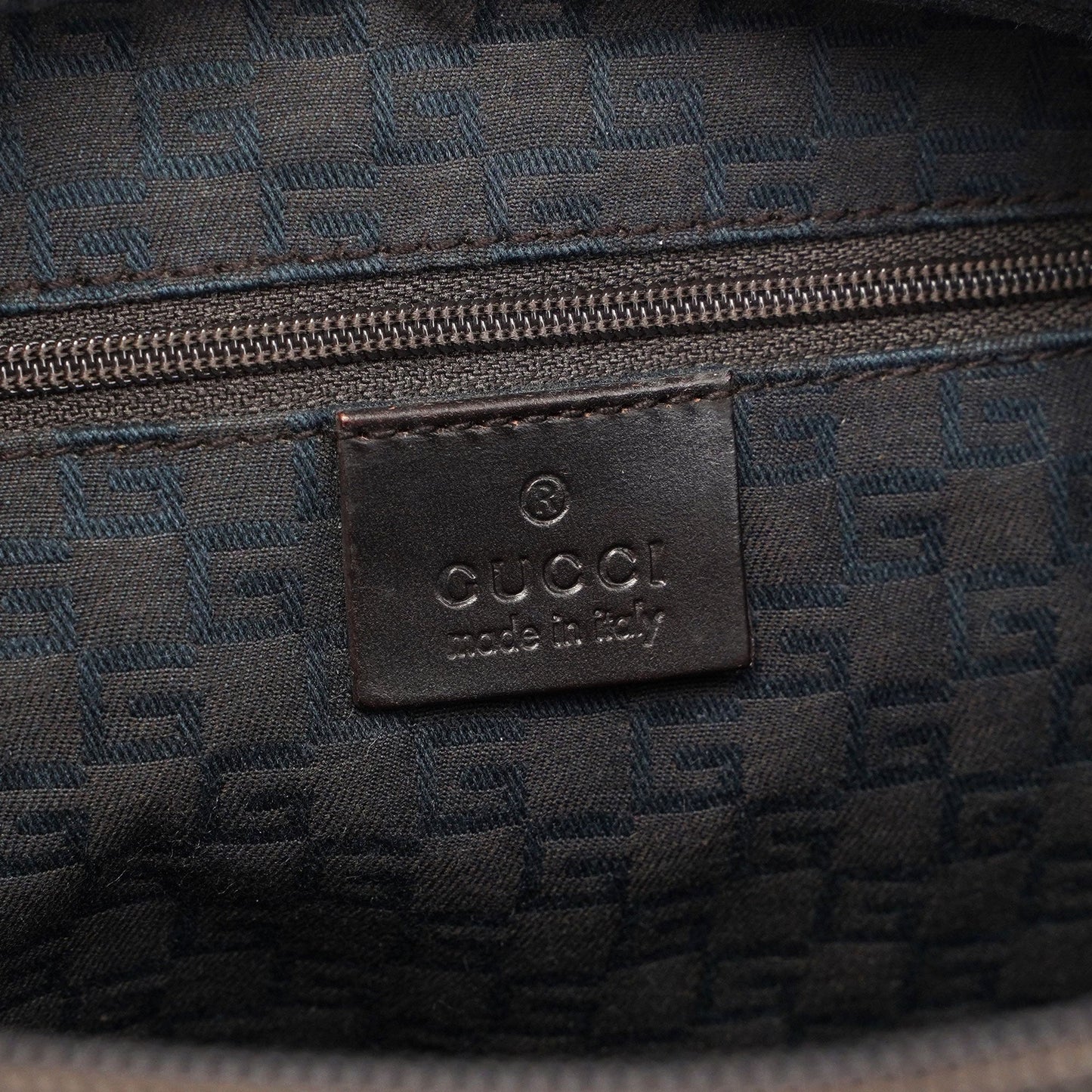 142022 Brown GG Monogram Shoulder Bag