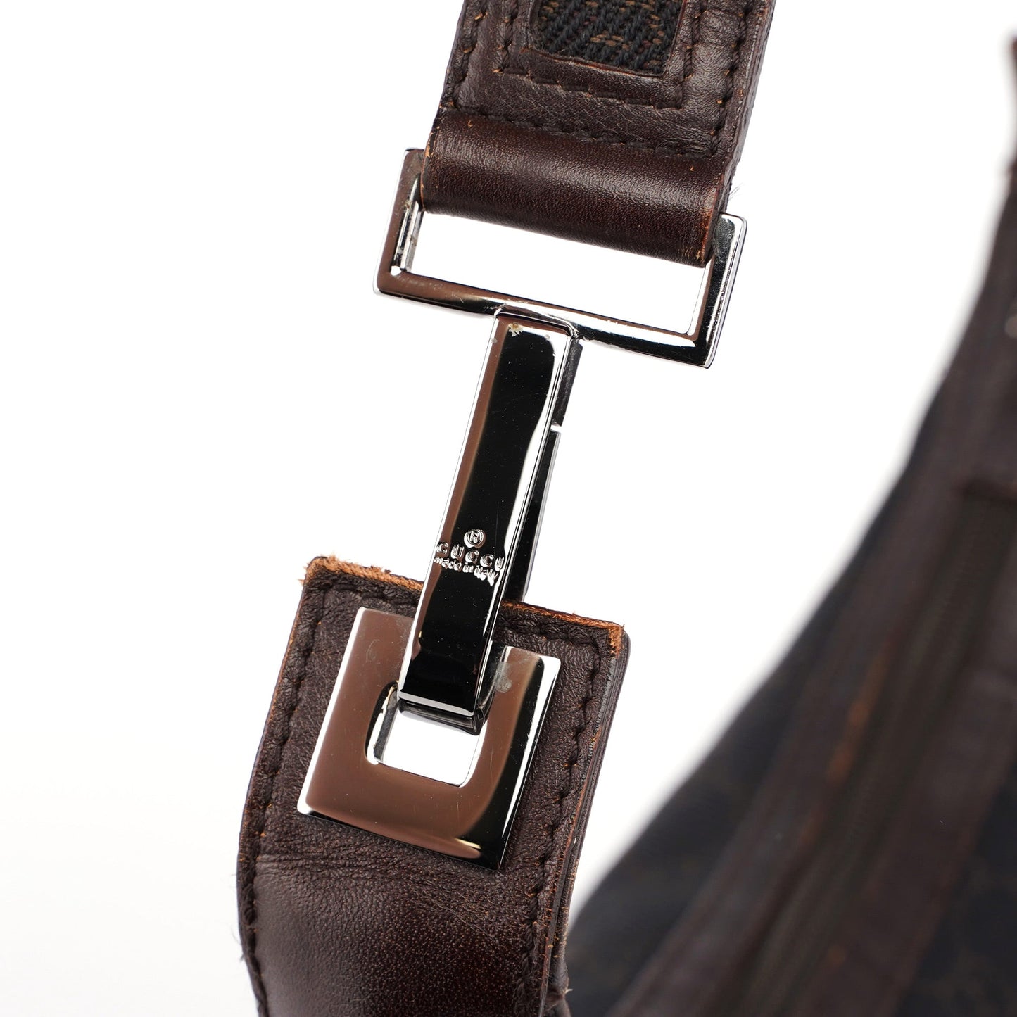 143744 Brown GG Hobo Shoulder Bag