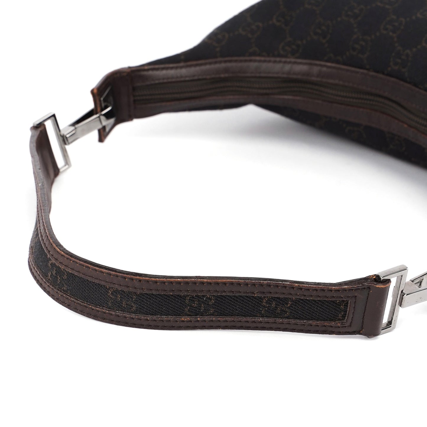 143744 Brown GG Hobo Shoulder Bag