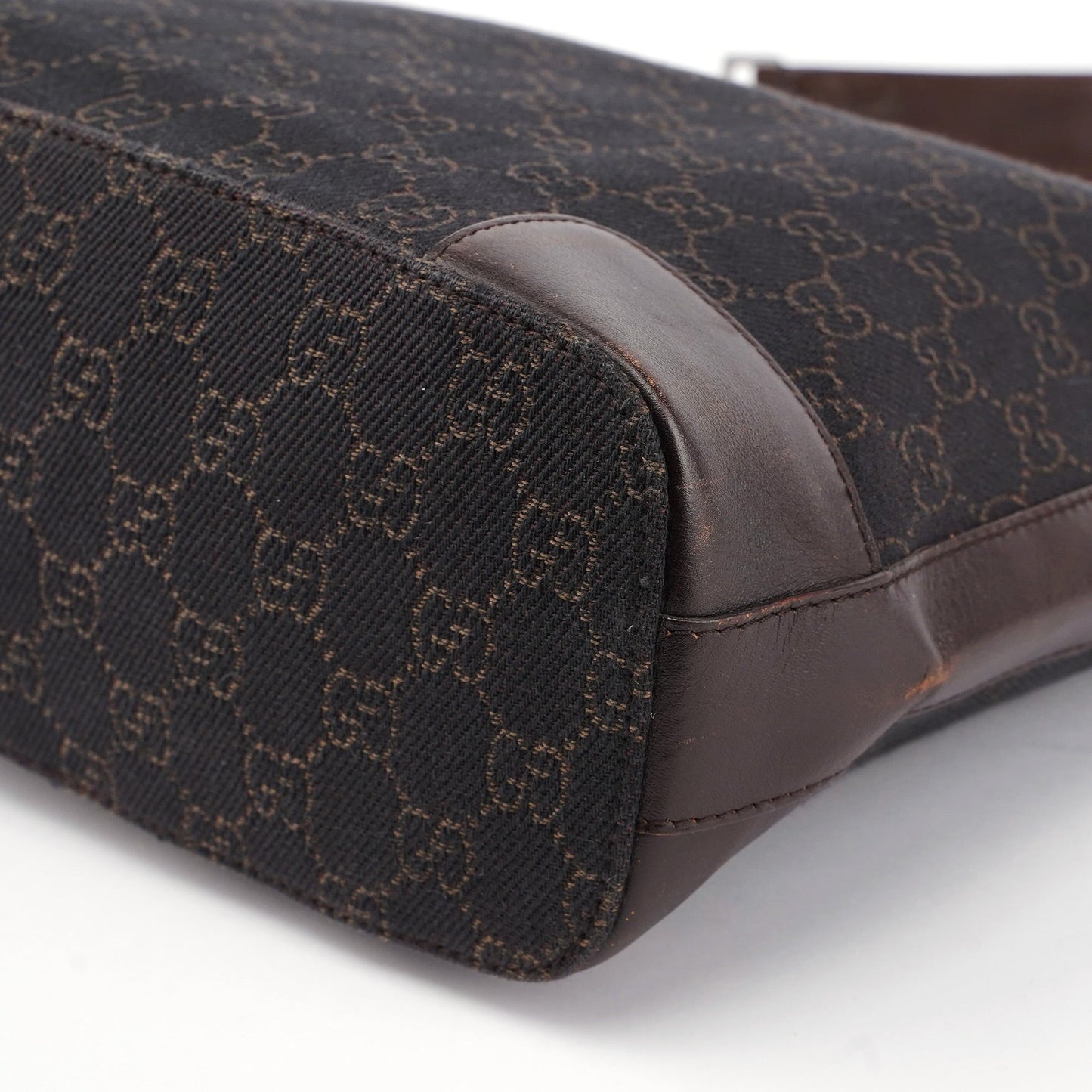 143744 Brown GG Hobo Shoulder Bag