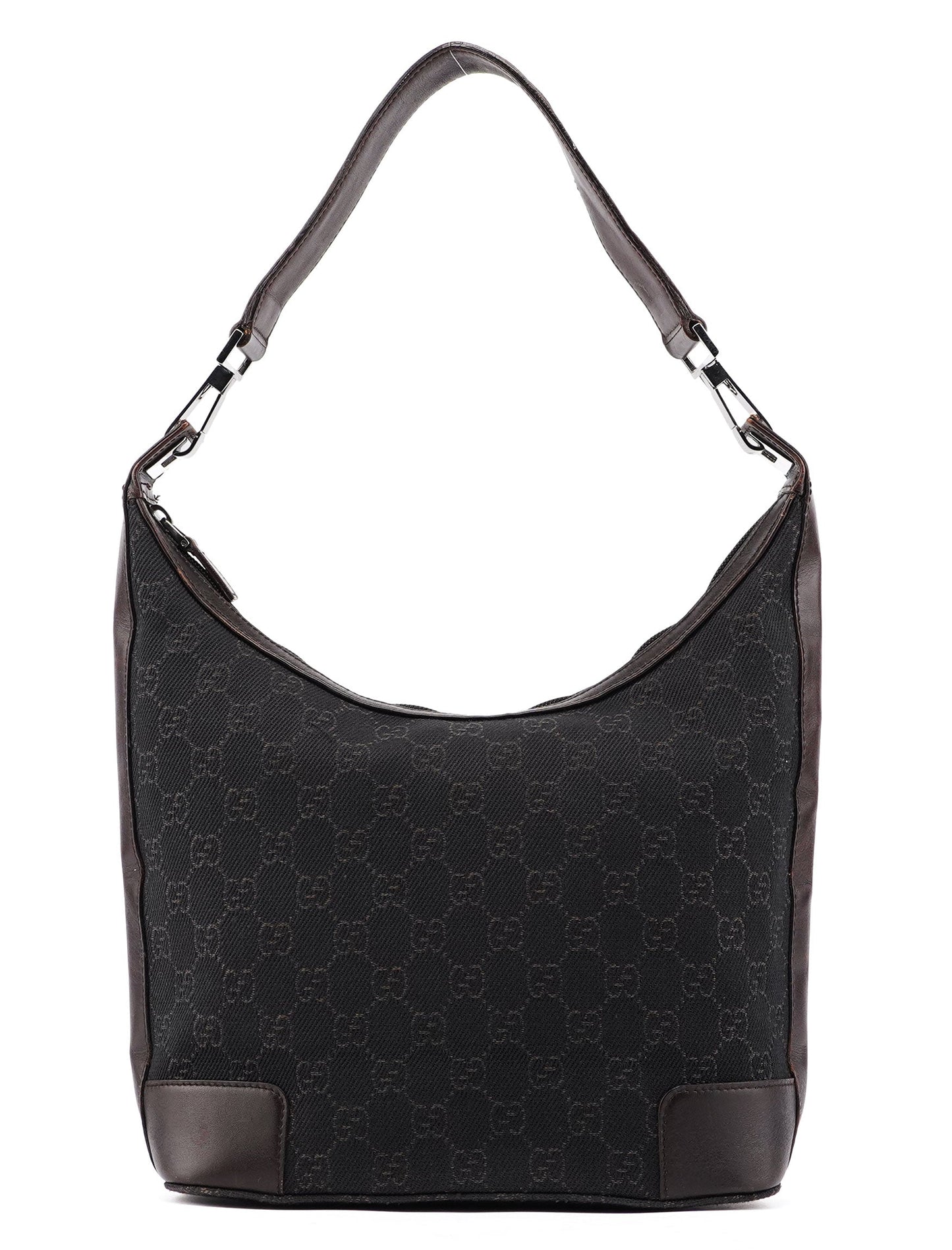 143744 Brown GG Hobo Shoulder Bag