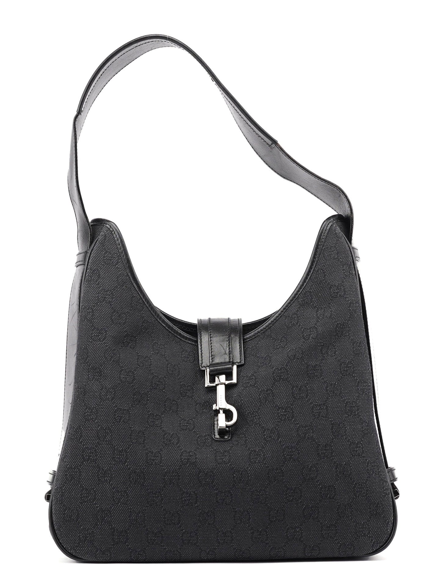 143746 Anthracite GG Jackie Shoulder Bag